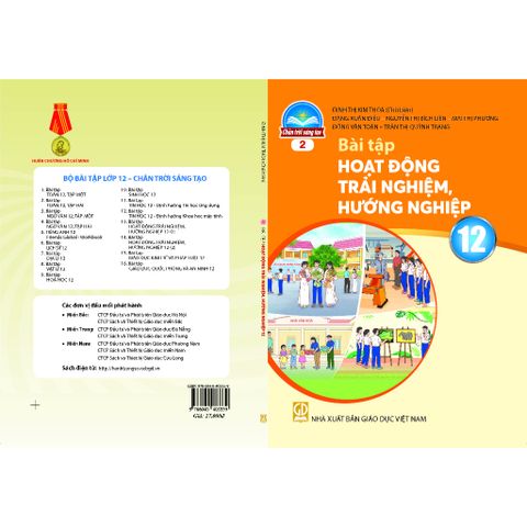 Sách bài tập - Hoạt động trải nghiệm, hướng nghiệp 12 (Bản 2) - Chân trời sáng tạo