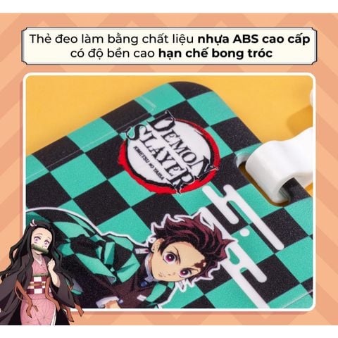 Bộ dây thẻ đeo Demon Slayer CHD-001/DS