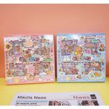 Sticker hoạt hình Capybara hộp 32 miếng