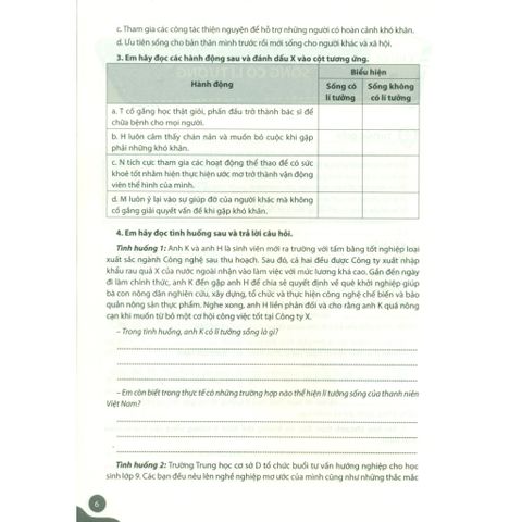 Sách tham khảo - Vở thực hành Giáo dục công dân lớp 9 (Bộ sách Chân trời sáng tạo)