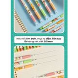 Bút GELB-033 - Premium Phiên bản Món ăn sáng - Mực Xanh