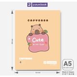 Tập học sinh - Vở 4 ô ly vuông Capybara 96 trang ĐL100