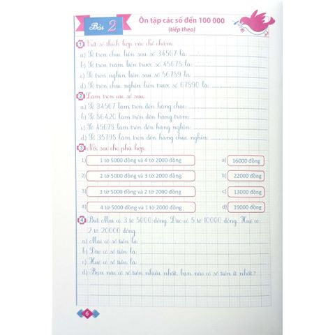 Sách tham khảo - Vở ô li bài tập Toán 4 tập 1 (Chân trời sáng tạo)
