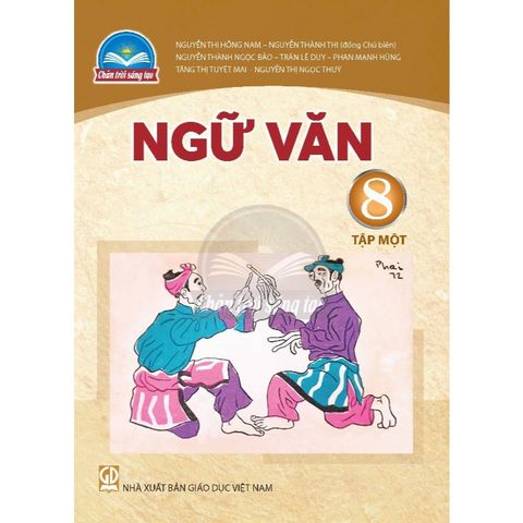 Sách giáo khoa - Ngữ Văn 8 tập 1 - Chân Trời Sáng Tạo