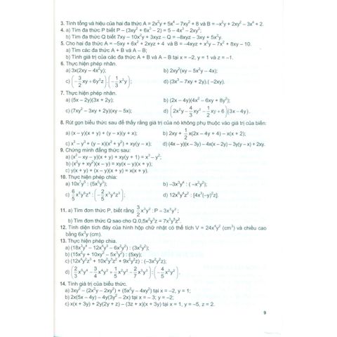 Sách tham khảo - Bài tập phát triển năng lực Toán 8 tập 1 (Biên soạn theo chương trình GDPT mới)