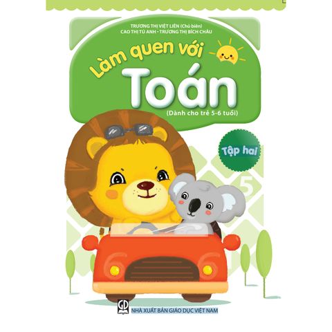 Sách mầm non - Làm quen với Toán (dành cho trẻ 5 - 6 tuổi) - Tập 2