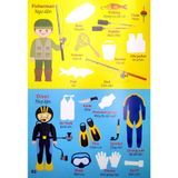 Sách thiếu nhi - My first book stickers - Cuốn sách đầu tiên của tôi dán hình thông minh - Nghề nghiệp