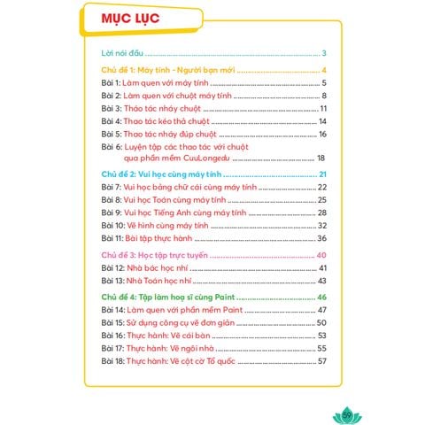 Sách - Làm quen Tin học 1