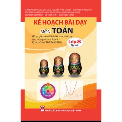 Sách tham khảo - Kế hoạch bài dạy môn Toán lớp 8, tập hai (Bộ sách Chân trời sáng tạo)