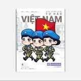 Tập học sinh - Vở 4 ô ly vuông Tự hào Việt Nam 96 trang ĐL100