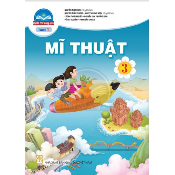 Sách giáo khoa - Mĩ thuật 3 bản 1 - Chân Trời Sáng Tạo