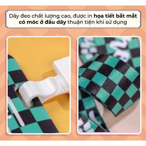 Bộ dây thẻ đeo Demon Slayer CHD-001/DS