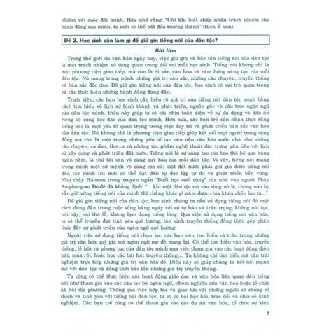 Sách tham khảo - 199 bài và đoạn văn hay 8 (theo chương trình Giáo dục phổ thông 2018)