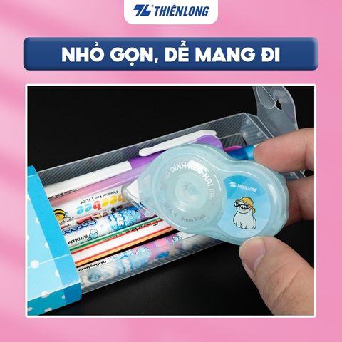 Băng dính kéo 2 mặt Thiên Long GT-001 (Màu ngẫu nhiên)