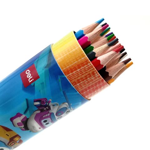 Bút chì màu Super Wings kèm đồ chuốt