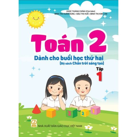Sách tham khảo - Toán 2 - tập 1 – Dành cho buổi học thứ hai (Bộ sách Chân trời sáng tạo)