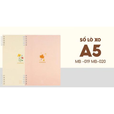 Sổ lò xo đường kẻ ngang A5 Thiên Long