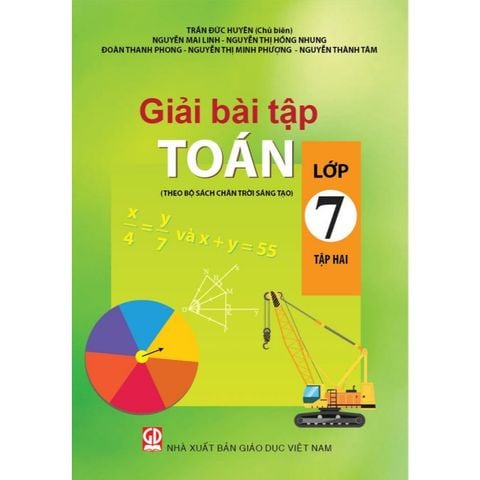 Sách tham khảo - Giải bài tập Toán lớp 7 - Tập hai (Theo Bộ sách Chân trời sáng tạo)