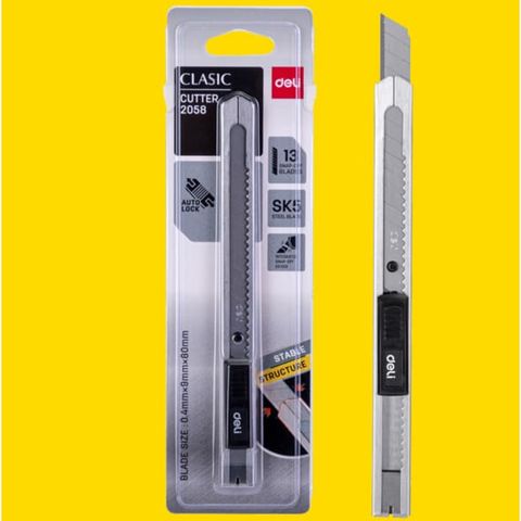Dao rọc giấy màu bạc 2058