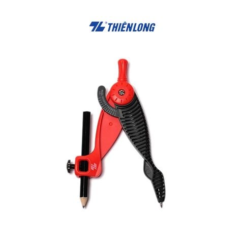 Compa học sinh Thiên Long C-017 phối 2 màu bắt mắt - An toàn dễ thay bút chì khi sử dụng