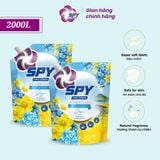  Combo 2 túi Nước xả vải SPY Nature Care 2000ml - Khử mùi, an toàn cho da, mềm mại, bền màu 