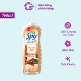  Nước rửa chén SPY thành phần thiên nhiên hương Quế, Gừng Sả khử mùi hôi tanh và xua đuổi côn trùng 760ml 