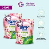  Combo 2 túi Nước xả vải SPY Nature Care 2000ml - Khử mùi, an toàn cho da, mềm mại, bền màu 