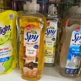  Nước rửa chén bát SPY hương Quế 760ml thành phần thiên nhiên, an toàn, sạch nhanh dầu mỡ, mùi tanh 
