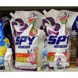  (Đủ mùi) Combo 2 túi nước giặt xả SPY Super White 3,6kg siêu trắng sáng kết hợp giặt xả khử mùi hôi 