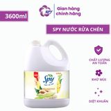  Nước rửa chén bát SPY thiên nhiên 3600ml hương Quế, hương Gừng Sả thơm dịu nhẹ 