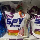  [Tặng kèm] Nước giặt xả SPY Super White hương Passion túi 3,6kg kết hợp giặt xả siêu trắng sáng 