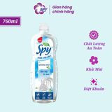  Nước rửa chén SPY thành phần thiên nhiên hương Quế, Gừng Sả khử mùi hôi tanh và xua đuổi côn trùng 760ml 