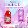  Nước giặt xả 2 trong 1 SPY Ultra Clean Matic Công thức ít bọt, chống tái bám cho máy giặt cửa trước 3,6kg 