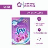  [TÚINHỎ] Túi nước giặt 50ml SPY DEEP CLEAN sạch sâu, thơm lâu giúp làm mềm vải 