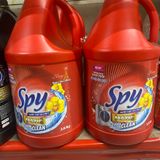  Nước giặt xả 2 trong 1 SPY Ultra Clean Matic Công thức ít bọt, chống tái bám cho máy giặt cửa trước 4,6kg 