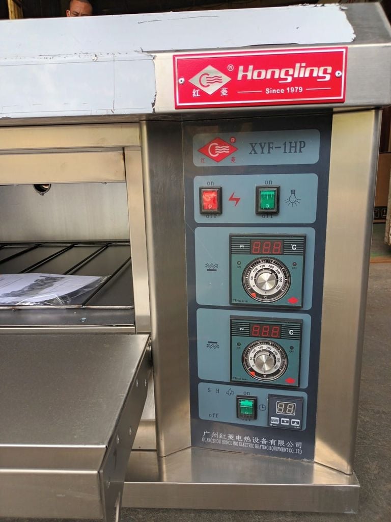 Lò nướng 1 tầng 2 khay Hongling dùng điện   XYF-1HP