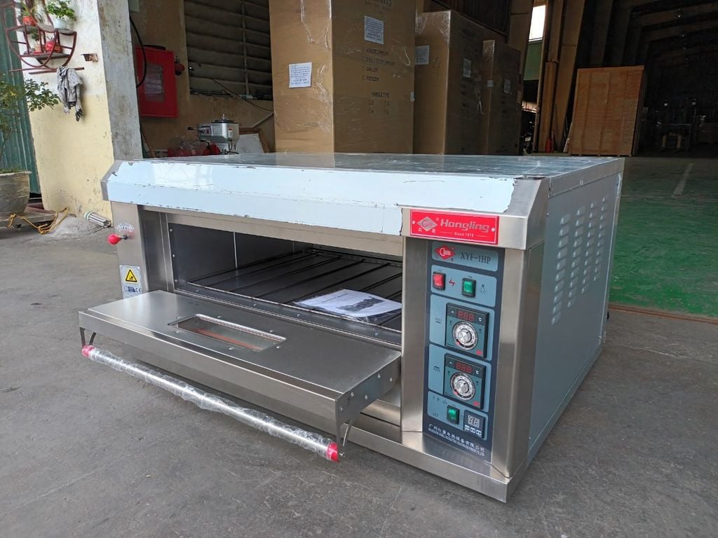 Lò nướng 1 tầng 2 khay Hongling dùng điện   XYF-1HP