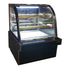 Tủ trưng bày bánh kính cong 3 tầng 90cm SnowQueen