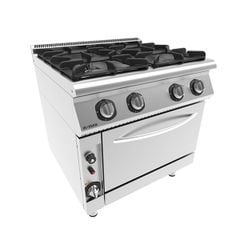 Bếp âu 4 họng có lò nướng dùng gas Inoxsan INO-7KG 23S