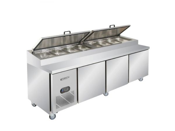 Bàn mát pizza 2m4 Berjaya BS2D/PCF8/Z