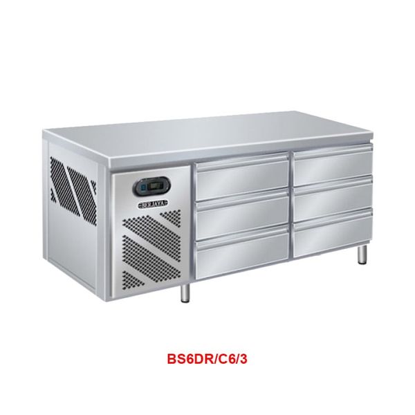 Bàn mát có 6 hộc kéo Berjaya  BS6DR/C6/3