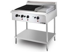 Bếp nướng nhân tạo có rán phẳng Berjaya CB3BGG1BFS-17
