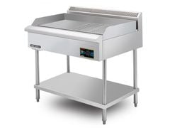 Bếp chiên nửa phẳng nửa nhám dùng điện Berjaya có chân đứng EG5250HRFS-17