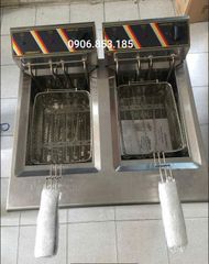 Bếp chiên nhúng đôi dùng điện Berjaya FSSDF12D