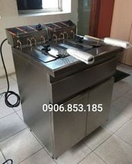 Bếp chiên nhúng đôi dùng điện Berjaya FSSDF12D