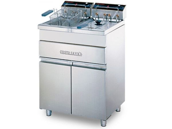 Bếp chiên nhúng đôi dùng điện Berjaya FSSDF12D