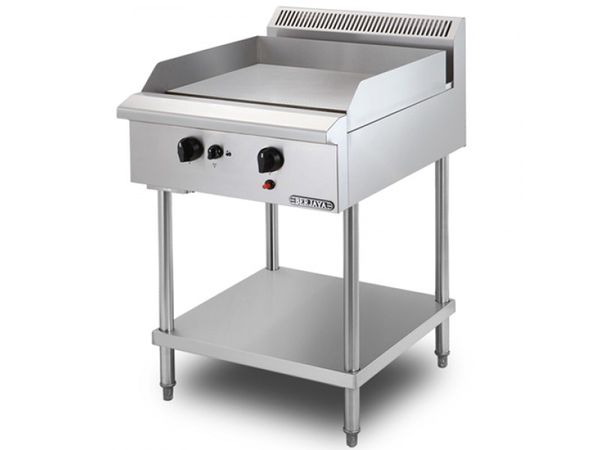 Bếp chiên  phẳng  dùng gas Berjaya có chân đứng  GG2BFS-17