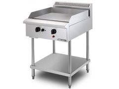 Bếp chiên  phẳng  dùng gas Berjaya có chân đứng  GG2BFS-17
