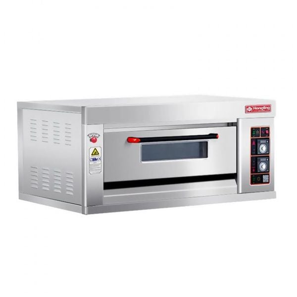 Lò nướng bánh 1 tầng 2 khay dùng gas Hongling  HLY-102F
