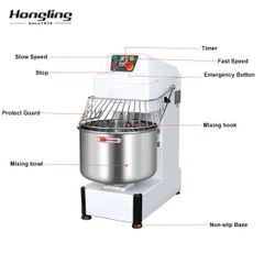 Máy trộn bột khô 2 tốc độ 25kg Hongling HS-60